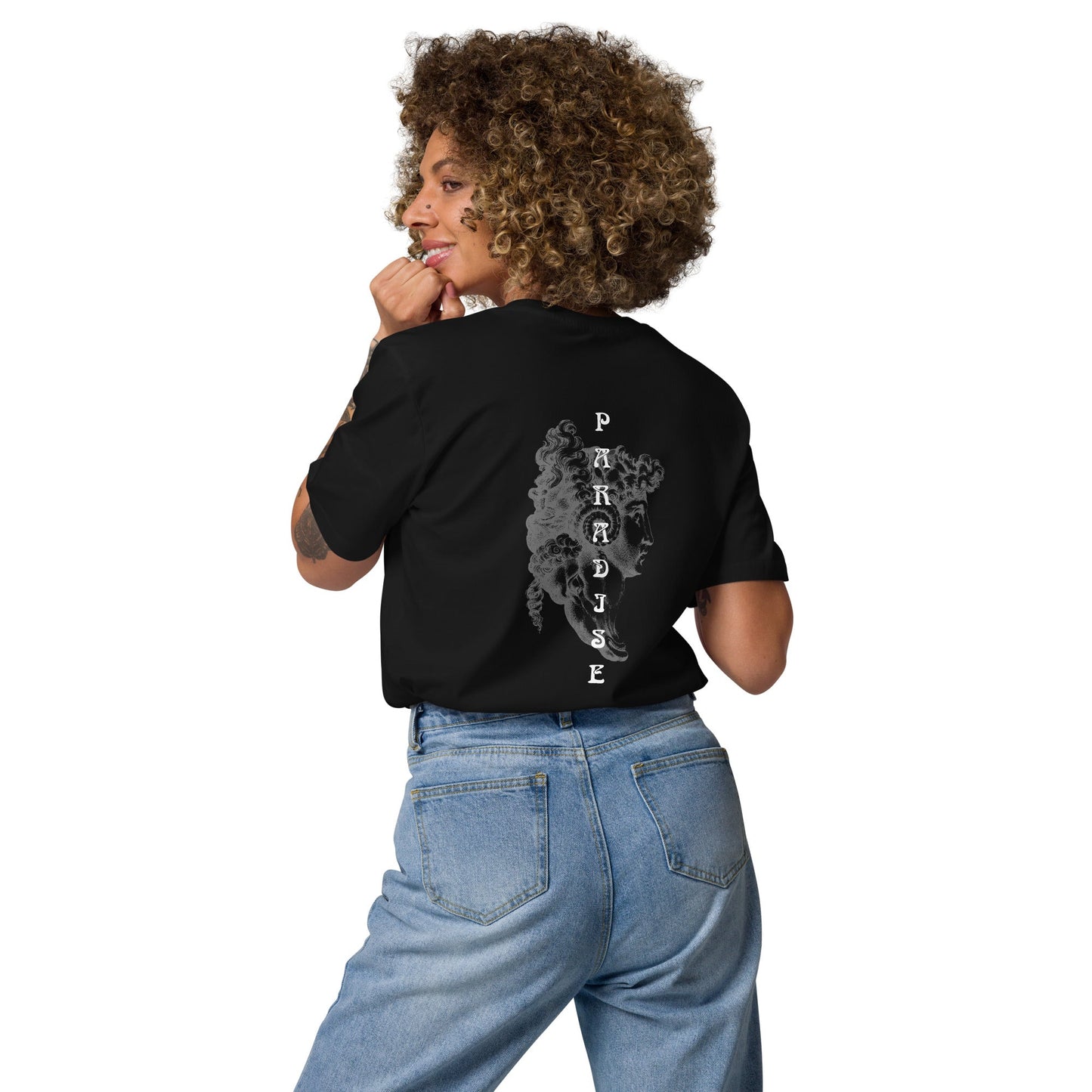 Face Organic Paradise Tee BlackRosevelt